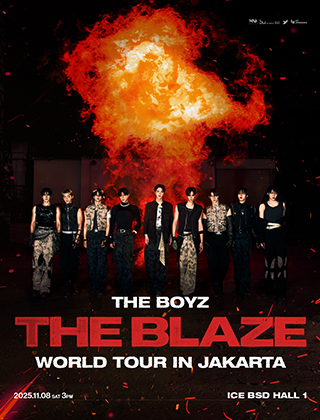 THE BOYZ〈THE BLAZE〉WORLD TOUR in JAKARTA