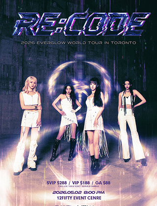2026 EVERGLOW WORLD TOUR [RE_CODE] IN TORONTO